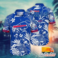 NFL Buffalo Bills Hawaiian Shirt Style Tropical Tree Gift For Fans Football Lover