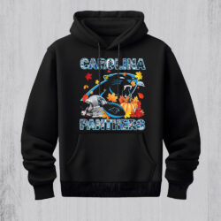 NFL Carolina Panthers Team Player Graphics Autumn Hoodie Shirt