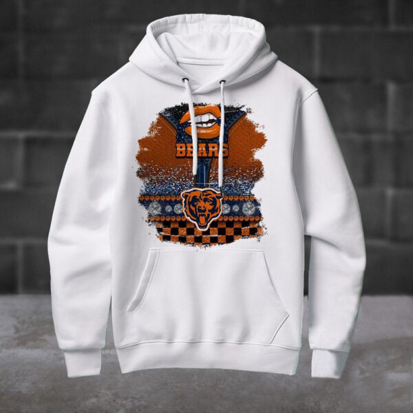 NFL Chicago Bears Special Torn Effect Football Hoodie Shirt