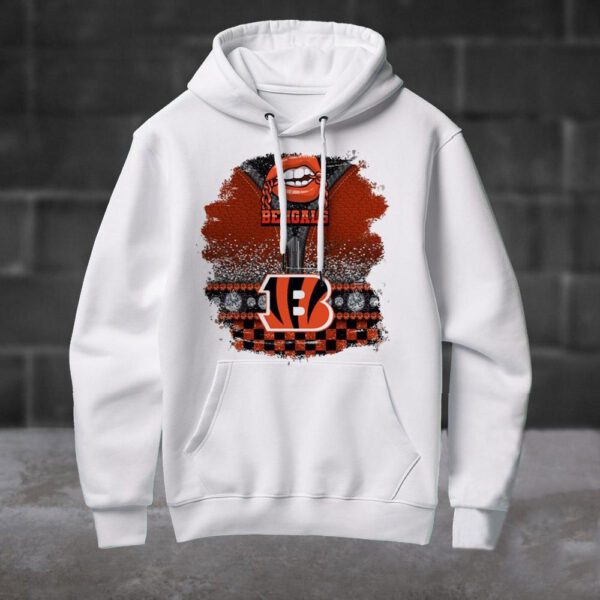 NFL Cincinnati Bengals Special Torn Effect Football Hoodie Shirt