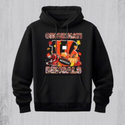 NFL Cincinnati Bengals Team Player Graphics Autumn Hoodie Shirt