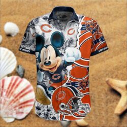 NFL Cleveland Browns Hawaiian Shirt Style Helmet Gift For Fans Football Lover