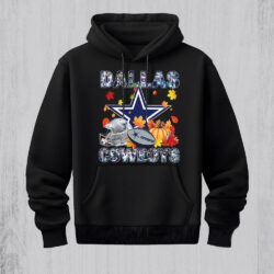 NFL Dallas Cowboys Team Player Graphics Autumn Hoodie Shirt