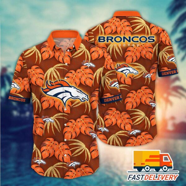 NFL Denver Broncos Hawaiian Shirt Style#5 Gift For Fans Football Lover