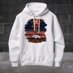 NFL Denver Broncos Special Torn Effect Football Hoodie Shirt