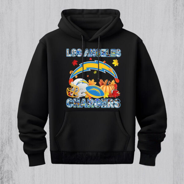 NFL Los Angeles Chargers Team Player Graphics Autumn Hoodie Shirt