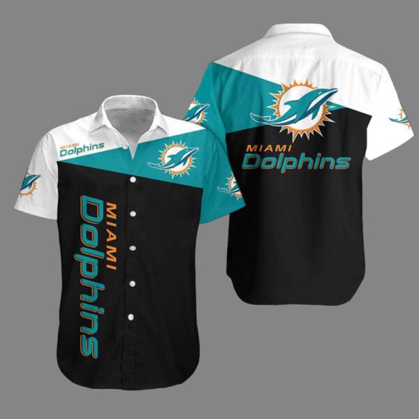 NFL Miami Dolphins Hawaiian Shirt Gift For Fans Football Lover