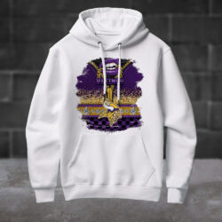 NFL Minnesota Vikings Special Torn Effect Football Hoodie Shirt