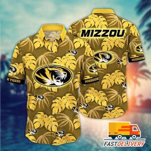 NFL Missouri Tigers Hawaiian Shirt Gift For Fans Football Lover