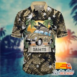 NFL New Orleans Saints Hawaiian Shirt Vacation For Fans1