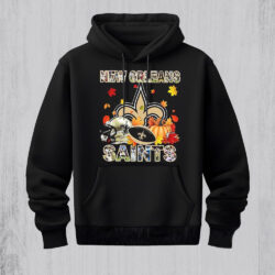 NFL New Orleans Saints Team Player Graphics Autumn Hoodie Shirt