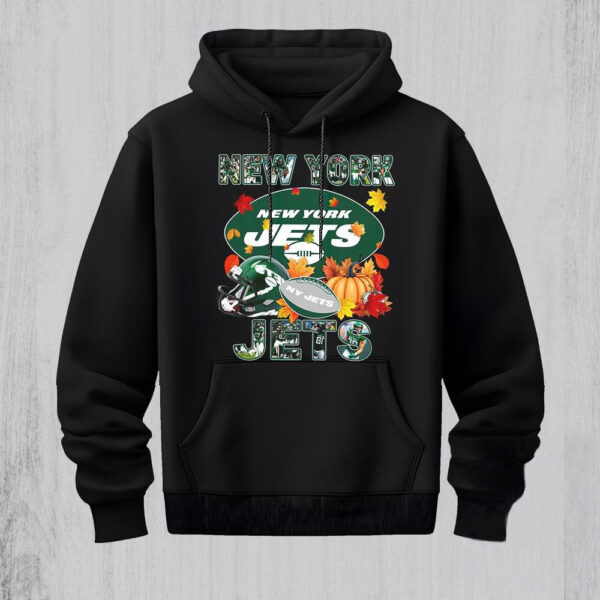 NFL New York Jets Team Player Graphics Autumn Hoodie Shirt