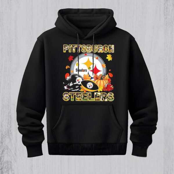 NFL Pittsburgh Steelers Team Player Graphics Autumn Hoodie Shirt