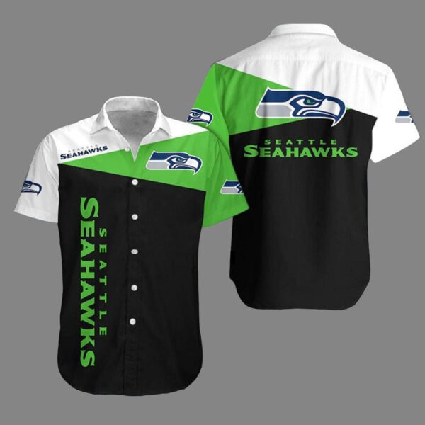 NFL Seattle Seahawks Hawaiian Shirt Gift For Fans Football Lover