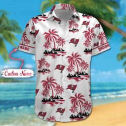 NFL Tampa Bay Buccaneers Palm Tree Tropical Summer Hawaiian Shirt