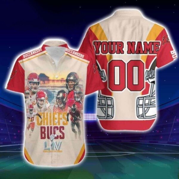 NFL Tampa Bay Buccaneers Win Super Bowl Champions Personalized Hawaiian Shirt