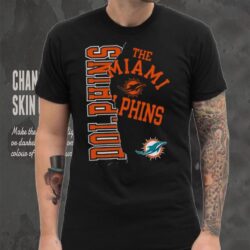 NFL Team Apparel Youth Miami Dolphins Tear Up Black T Shirt