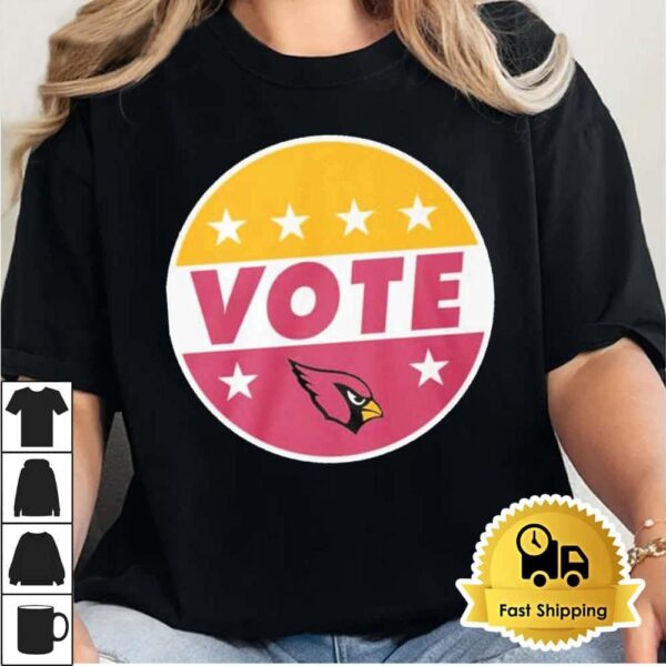 NFL Vote Arizona Cardinals Football Shirt, Retro Tee Trending