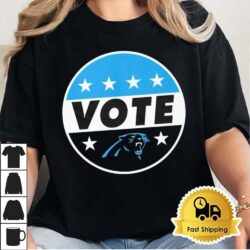 NFL Vote Carolina Panthers Football Shirt, Retro Tee Trending