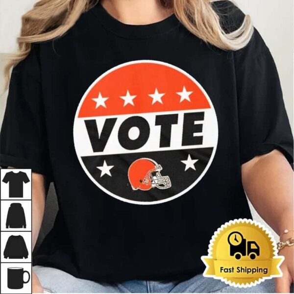 NFL Vote Cleveland Browns Football Shirt, Retro Tee Trending