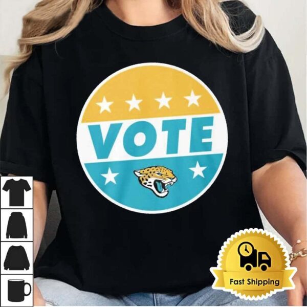 NFL Vote Jacksonville Jaguars Football Shirt, Retro Tee Trending