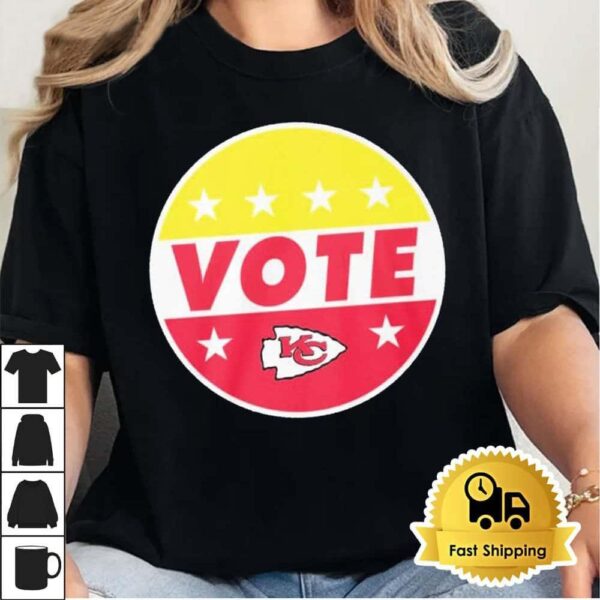 NFL Vote Kansas City Chiefs Football Shirt, Retro Tee Trending