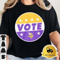 NFL Vote Minnesota Vikings Football Shirt, Retro Tee Trending