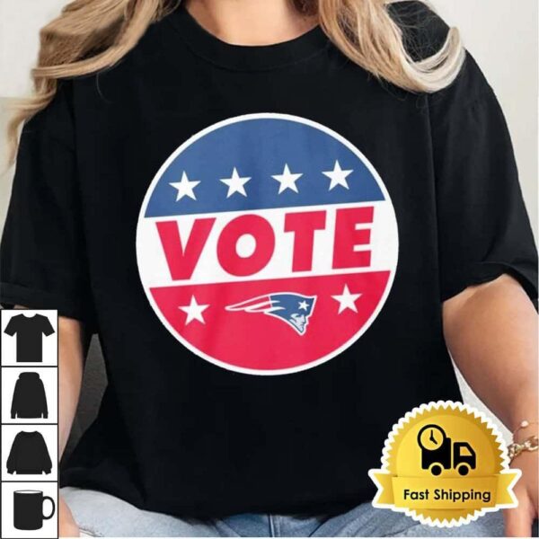 NFL Vote New England Patriots Football Shirt, Retro Tee Trending