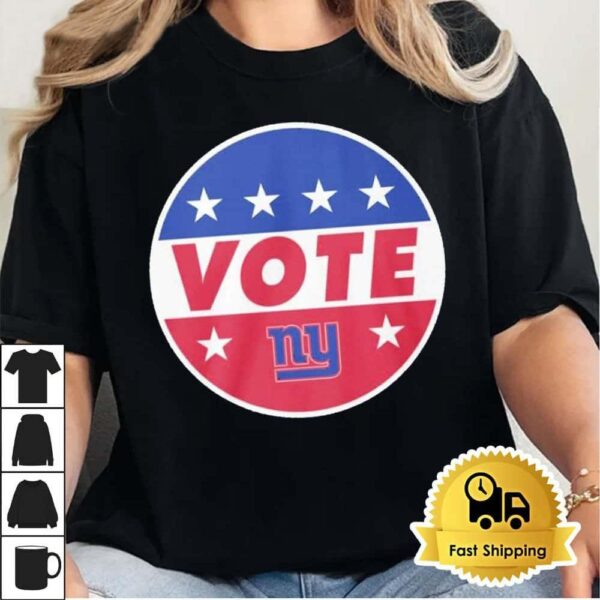 NFL Vote New York Giants Football Shirt, Retro Tee Trending