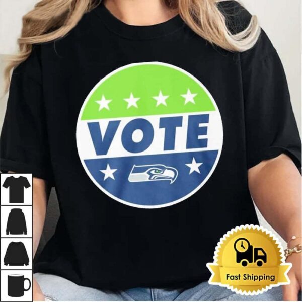 NFL Vote Seattle Seahawks Football Shirt, Retro Tee Trending