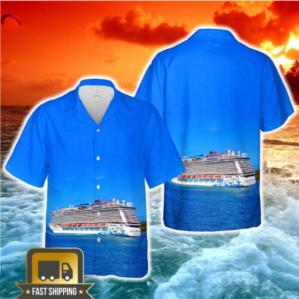 Norwegian Cruise Lines MF Norwegian Escape Hawaiian Shirt