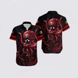 Octopus Monster 49ers Spirit – San Francisco 49ers Hawaiian Shirt