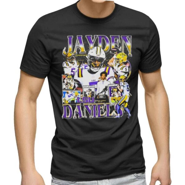 Official lSU Tigers Jayden daniels 2024 shirt