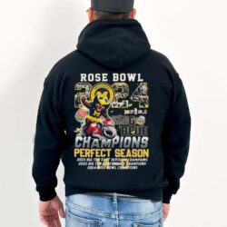 Official Michigan Wolverines Rose Bowl 2024 Go Blue Champions Perfect Season 14 0 shirt