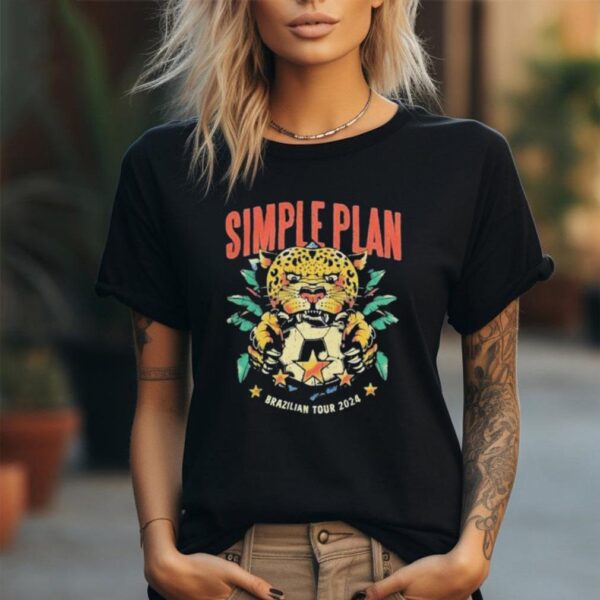 Official Simple Plan Brazilian Tour 2024 Shirt