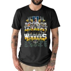 Packers 2023 2024 NFC Wild Card Winner Signature Shirt