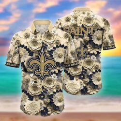 Personalized NFL New Orleans Saints Summer Hawaiian Shirt