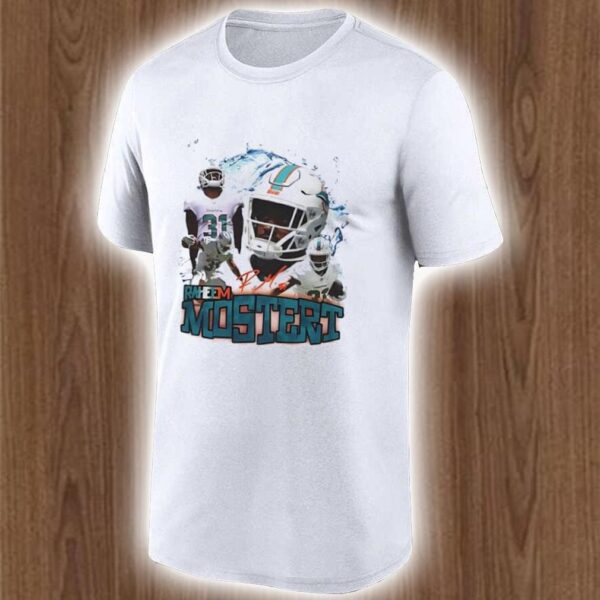 Raheem Mostert Miami Dolphins retro shirt