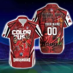 Red Tide Playmaker – Tampa Bay Buccaneers Tropical Hawaiian Shirt