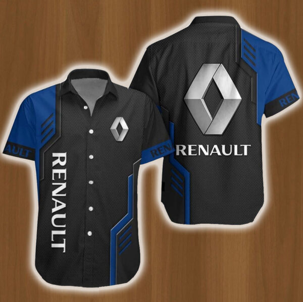 Renault Logo Car Hawaiian Shirt Gift Ideas