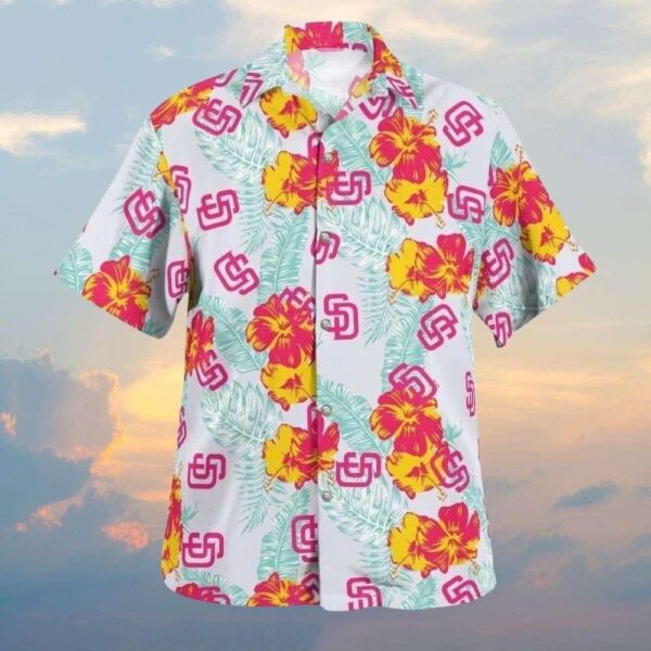 San Diego Padres Hibiscus Bloom MLB Hawaiian Shirt