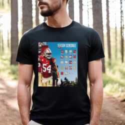 San Francisco 49ers 2024 NFL Season Schedule Classic T Shirt