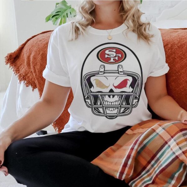 San Francisco 49ers Skull Helmet 2024 Shirt