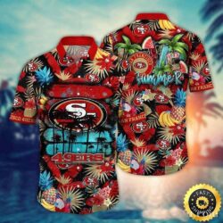 San Francisco 49ers Sunset Beach Party Aloha Shirt