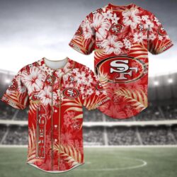 San Francisco ers NFL Baseball Jersey Shirt