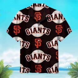 San Francisco Giants Baseball Icon Hawaiian Shirt