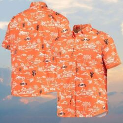 San Francisco Giants Tropical Breeze Hawaiian Shirt – Tangerine Dreams