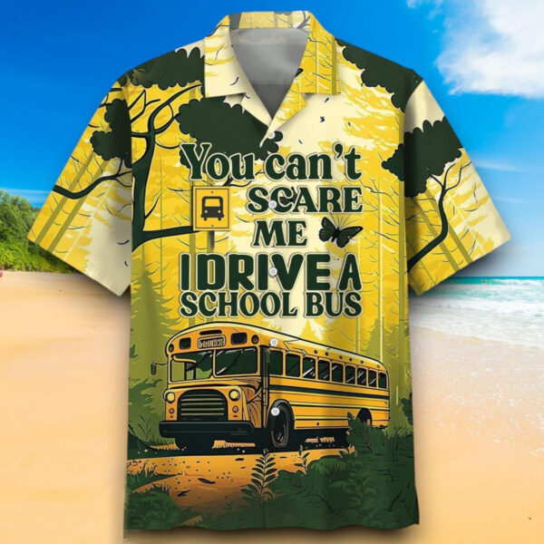 School Bus Drive Hawaiian Shirt Unique Gift For Men Women