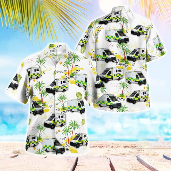 Scottish Ambulance Services Aloha Hawaiian Shirt