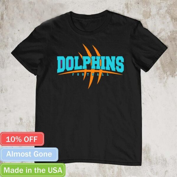 Scratch Miami Dolphins football shirt